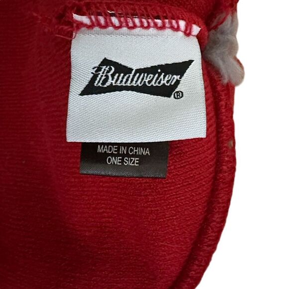Budweiser ~ Red and Grey beanie ~ One size - Picture 7 of 8